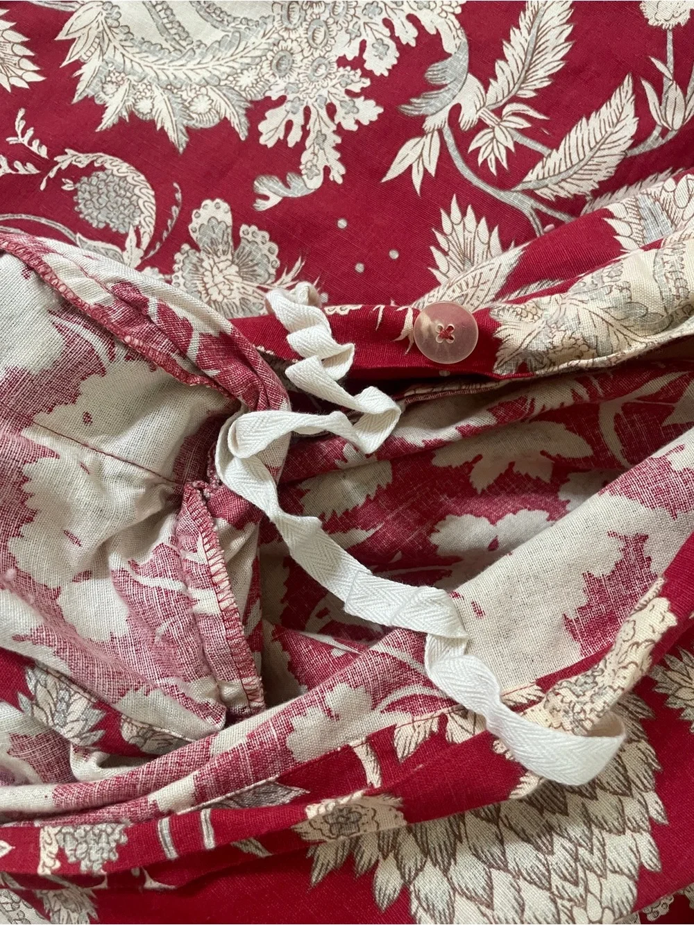 Pottery Barn rich red